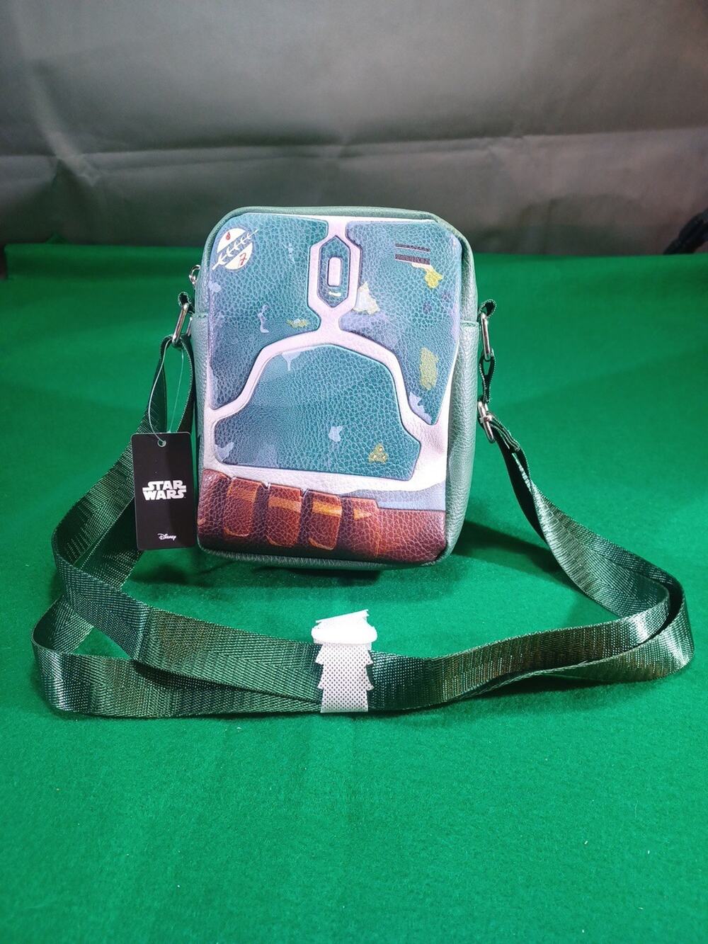 Star Wars Boba Fett Armor Crossbody Bag New With Tags
